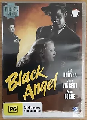 BLACK ANGEL 1946 DVD. Region 4. Dan Duryea June Vincent Peter Lorre • £8.95