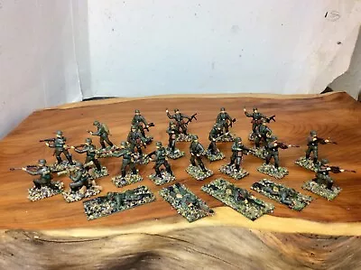 1/72 WW2 German Infantry X24 Esci New. Well Painted And Based • £19.99