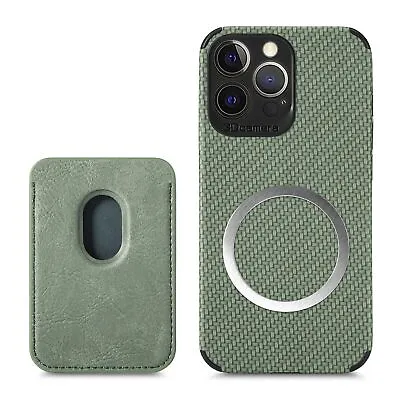 Magnetic Wallet Case For IPhone 11 12 13 Pro Max X Xr Xs Max 8 Wireless Charger • $43.63