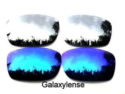 Galaxy Replacement Lenses For Oakley Fives Squared Sunglasses Titanium&Blue  • $10.77