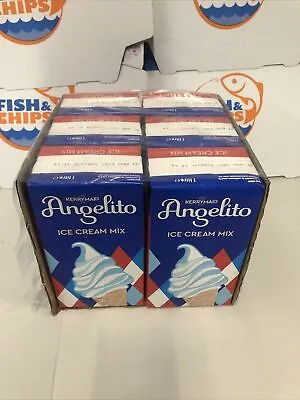 Angelito Ice Cream Mix 1 Ltr X 6 Cafe Catering Takeaway Restaurant • £29.99