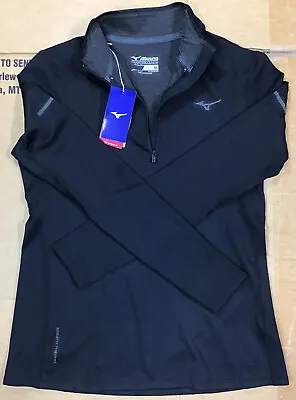 Mizuno Women’s Breath Thermo 2.0 Long Sleeve Jacket Half Zip Heat Generating U23 • $95