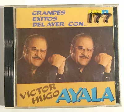 Victor Hugo Ayala -grandes Exitos Del Ayer Con- 1989 Colombian Cd Album Bolero • $14.99