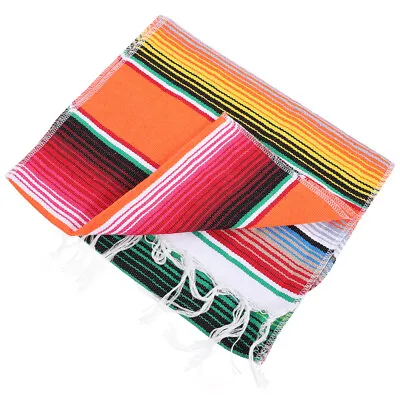 £10.92 • Buy  Woven Throw Blanket Mexican Style Blankets Table Flag Weave