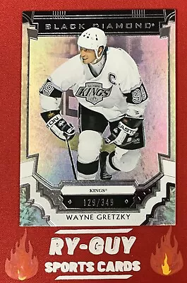 2023-24 Upper Deck Black Diamond Hof Wayne Gretzky /349 #bdb-wg • $60