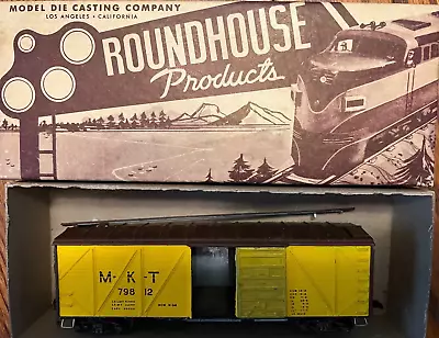 HO - Roundhouse M-K-T  The Katy Line  40' Outside Braced Boxcar MKT79812 HO6947 • $15.99