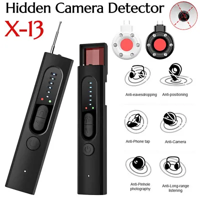 £19.52 • Buy Hidden Camera Detector Anti Spy Bug GPS Tracker Finder Scanner Device Car Hotel