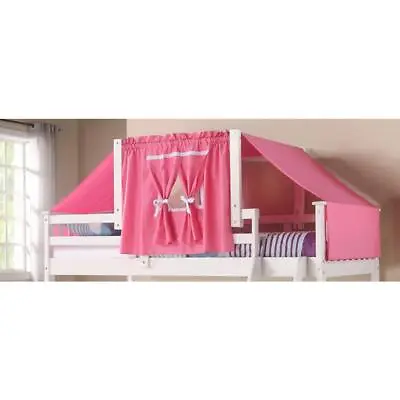 $121.34 • Buy Bunk Bed Pink Tent Kit White