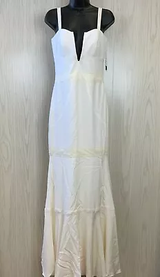 Nicole Miller Elalia Bridal Gown Dress Women's Size 4 Ivory NEW MSRP $1200 • $376.90