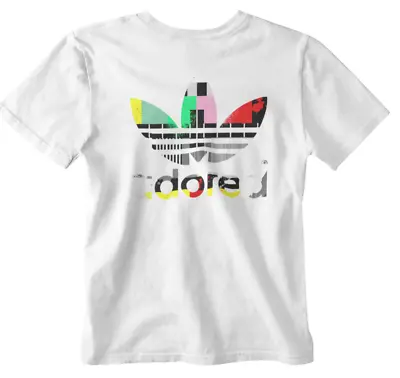 Adored T Shirt Stone Roses 90s Indie Music Madchester Logo Tee Test Pattern Uk • £6.99