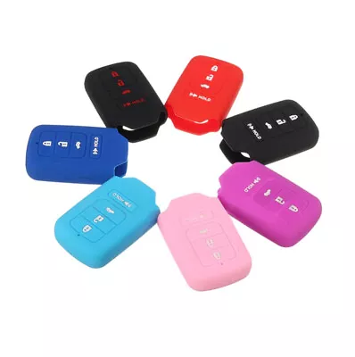 Car Key Cover Fob Case Shell For-Honda Accord Civic Pilot CRV HRV EX EXL • $6.83