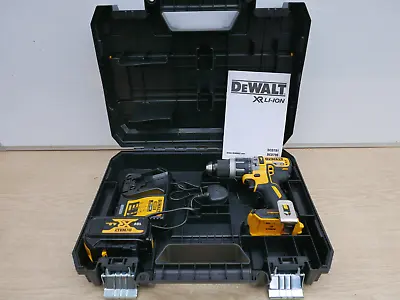 £136.99 • Buy DEWALT DCD796M1 XR 18v Compact Brushless Hammer Drill 1 X 4 Ah + Tstak Case 