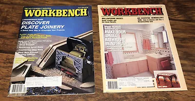 WorkBench Magazine April & February Vintage 1988 Set Of Issues • $7