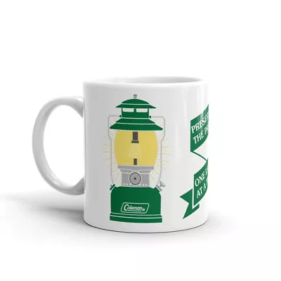Coleman Lantern Green 200A Tall Hat  Preserving The Past  Coffee Mug • $12.10