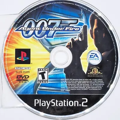 007 Agent Under Fire (PlayStation 2 PS2) With Tracking Disc Only • $5.99