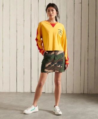 £22.50 • Buy Superdry Womens Straight Cargo Skirt
