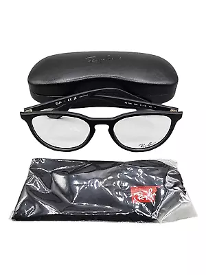 Ray-Ban Men's Eyeglasses Optical Frame 7046 Black 5364 Size  51-18-140 • $59.99