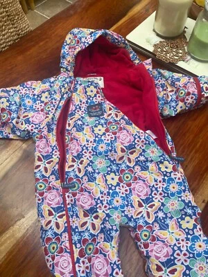 £4 • Buy Jo Jo Maman Bebe Snow Suit. Splish Splash. Size 3-6 Months. 