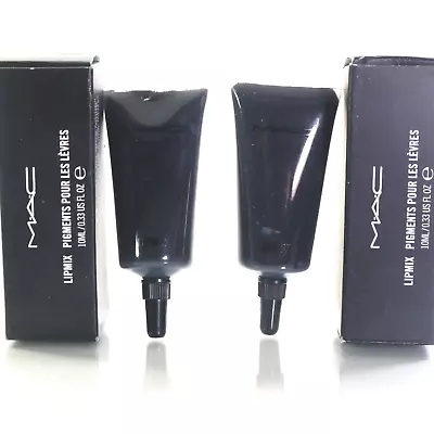 2 Mac Lipmix Lip Pigment  BOTH IN Black   10 Ml / 0.33 EACH  BNIB. • $19.99