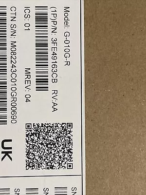 £325 • Buy Nokia-ONT G-010G-Q Openreach Optical Fibre GPON Terminal BNIB With Cable