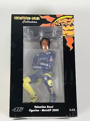 Minichamps 1/12 Scale Diecast Valentino Rossi Sitting Display Model Toy Figure • £39.99