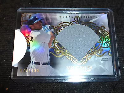 2015 Topps Tribute Ian Kinsler Diamond Cuts Relic Jersey Memorabilia #d/199 • $3.95