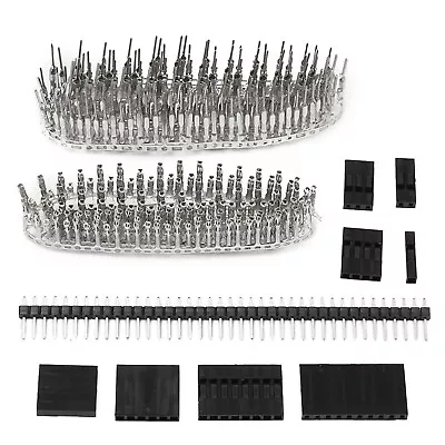 1450Pcs 2.54mm DuPont Shell Jumper Head Single Double-Layer Connector Shell Kit • $20.29