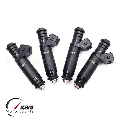 4 X 1400cc 133lb Fit Siemens Deka Fuel Injectors EV1 E30 S14 M10 Turbo DOHC 420a • $198