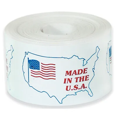 500 Stickers/Roll - 3 X 4  Labels - Prime Quality -  Made In The USA  • $40.96