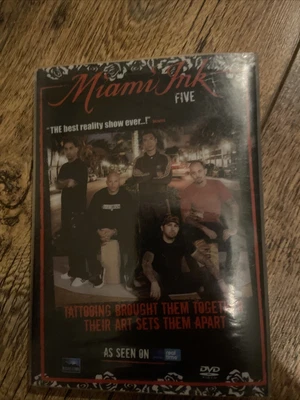 £6 • Buy Miami Ink Complete Series Five, [3 Disc Dvd Box Set] *new & Sealed*