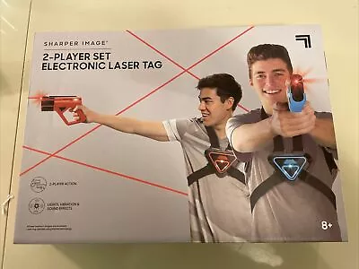 Electronic Laser Tag 2-player Set ( New By Sharper Image) • £14.90