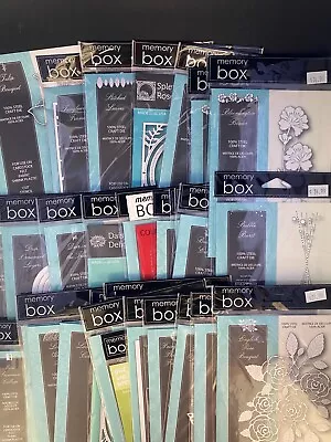 $16.80 • Buy Memory Box Craft Dies Metal Cut Stencil Emboss Steel For Crafts Made In USA