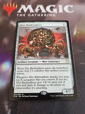 MTG. Myr Battlesphere. Commander 2018. 212/307. Lp • $1.99