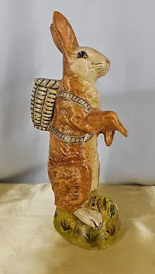 RARE FIND VAILLANCOURT FOLK ART 1987 VFA 269 Rabbit Standing With Paws Out • $200