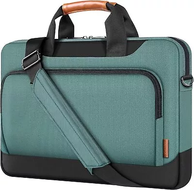 DOMISO 17-17.3 Inch Laptop Shoulder Bag Sleeve Case With Strap Compatible With • £46.40
