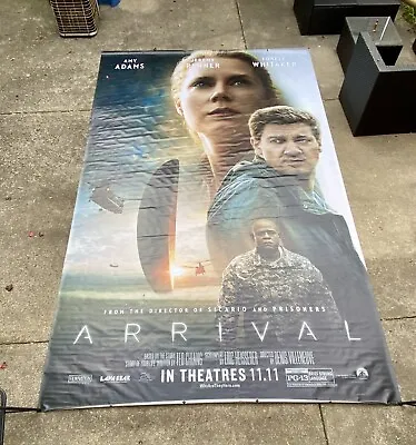 Arrival (2016) - 16x10ft Vinyl Movie Poster Banner • $295