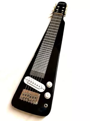 NEW 6 STRING STRAT STYLE CUSTOM HAWAIIAN LAP STEEL ELECTRIC GUITAR With GIG BAG • $129.99