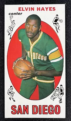 1969-70 Topps Elvin Hayes RC VGEX San Diego Tall Boy #75 • $30