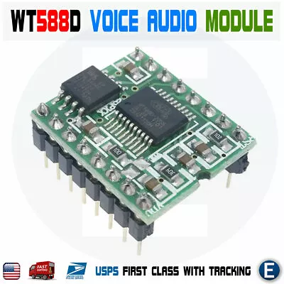 WT588D-16P Voice Module Audio Player Recording Sound Module For Arduino WT588D • $4.43