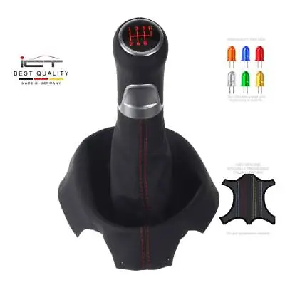 LED ICT Leather Gear Shift Knob Gaiter Boot For Corvette C5 / C6 Illuminated B30 • $137.89