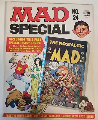 Mad Magazine Special No.24 1977 Including Special Insert MAD The Nostalgic • $14.99