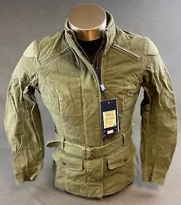 £115.66 • Buy New Genuine Triumph Womens Clothing Belgrave Jacket – Green -trmlts12034-s