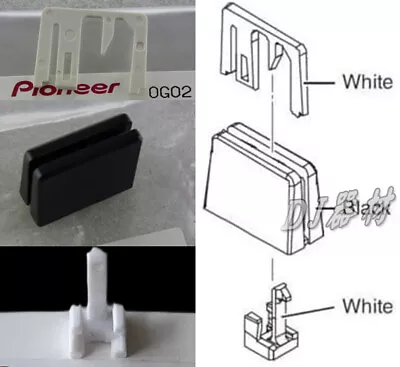 P-Lock Fader Knob For Pionee DDJ-SB2 DDJ-SB3 DDJ-SB Ch1-Ch2 Fader Crossfader • $35.56