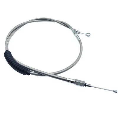 63 160cm Motor Silver Clutch Cable For Harley Sportster XL 883 1200 XL883 XL1200 • $30.79