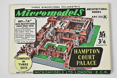 1954 Seal Opened Micromodels Arc21 A Hampton Court Palace Anne Boylens Gate West • £10