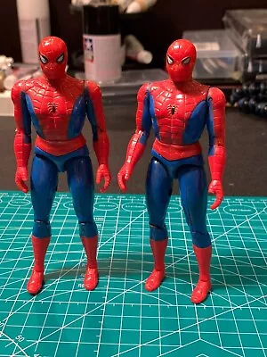 Mego Diecast Die-Cast Spider-Man 6  Action Figure X 2 Lot Read Description • $9.99