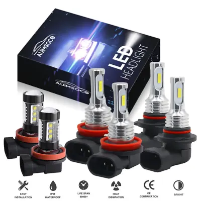 For Honda HR-V HRV 2019-2021 2022 6000K LED Headlight High Low Fog Light Bulbs • $34.99