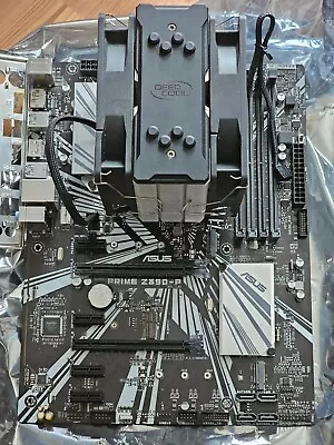 Asus Prime Z390-p Lga1151 COMBO With I3-9100f / Deepcool Gammax 400EX • $150