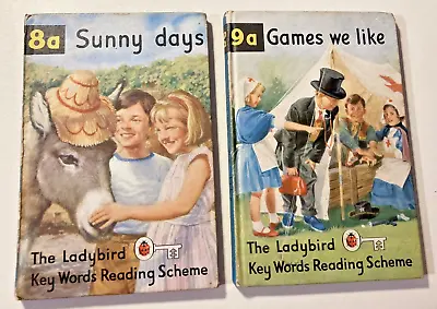 2 Ladybird Key Words Reading Scheme Books 8a And 9a • £5