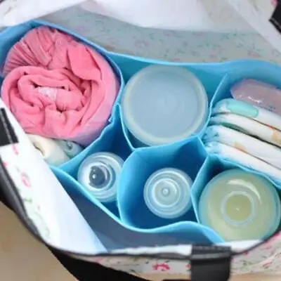 £5.10 • Buy Portable Travel Outdoor Baby Diaper Nappy Organizer Stuffs Insert Storage Bag